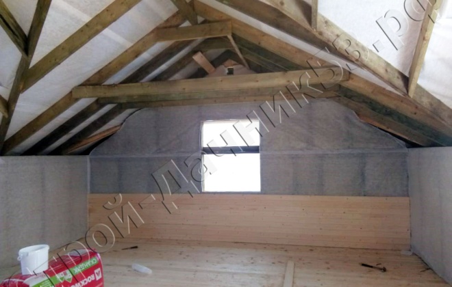 4 Брусовая баня 6×8, 96 м², Ленинградская область, Посёлок Чаща (6)